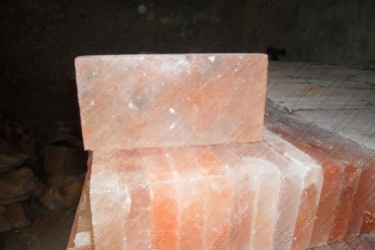salt bricks after washing