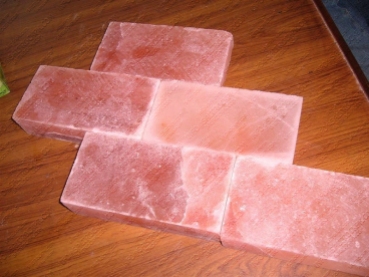 Pink salt tile