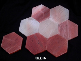 hexagonal 1.5x8x8 inches group